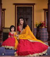 NOC 506 Faux Georgette Kids Readymade Girls Wear Lehenga Choli Wholesale Price In Surat
